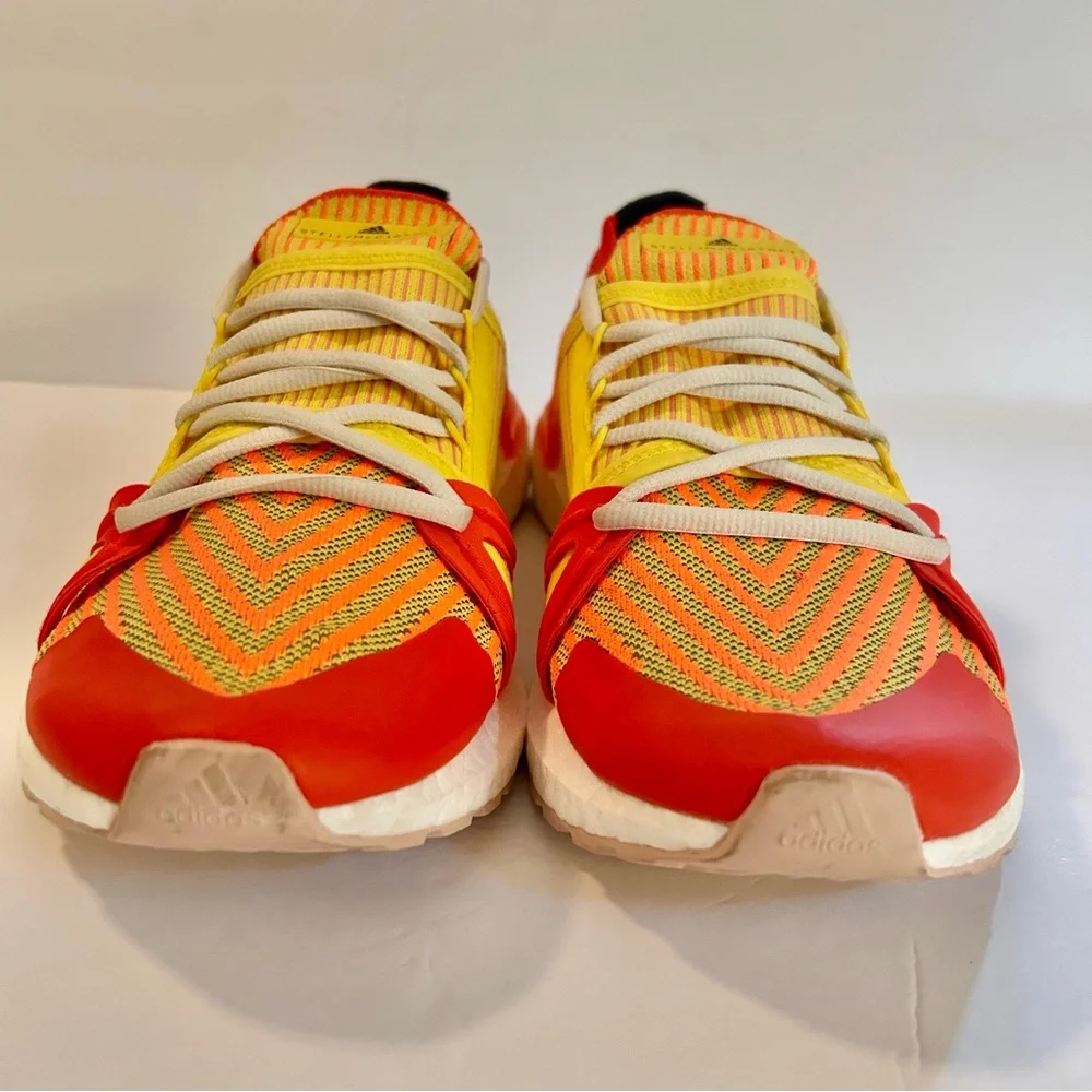 Adidas by Stella McCartney Ultraboost Sneakers Active Orange Fresh Lemon Size 10